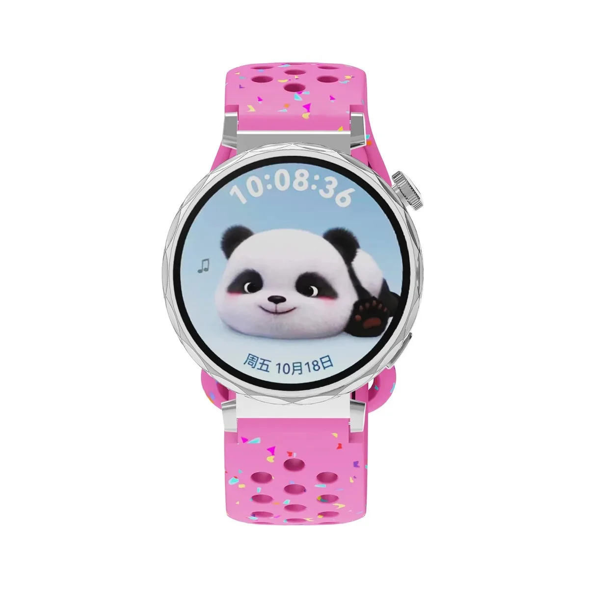 Women's 18mm Sport Silicone Breathe Strap Bracelet - Elegant Wristband