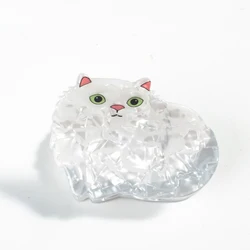 Charming Cat Cartoon Hair Clips - Cute Kawaii Fashion Hair Accessories (D)