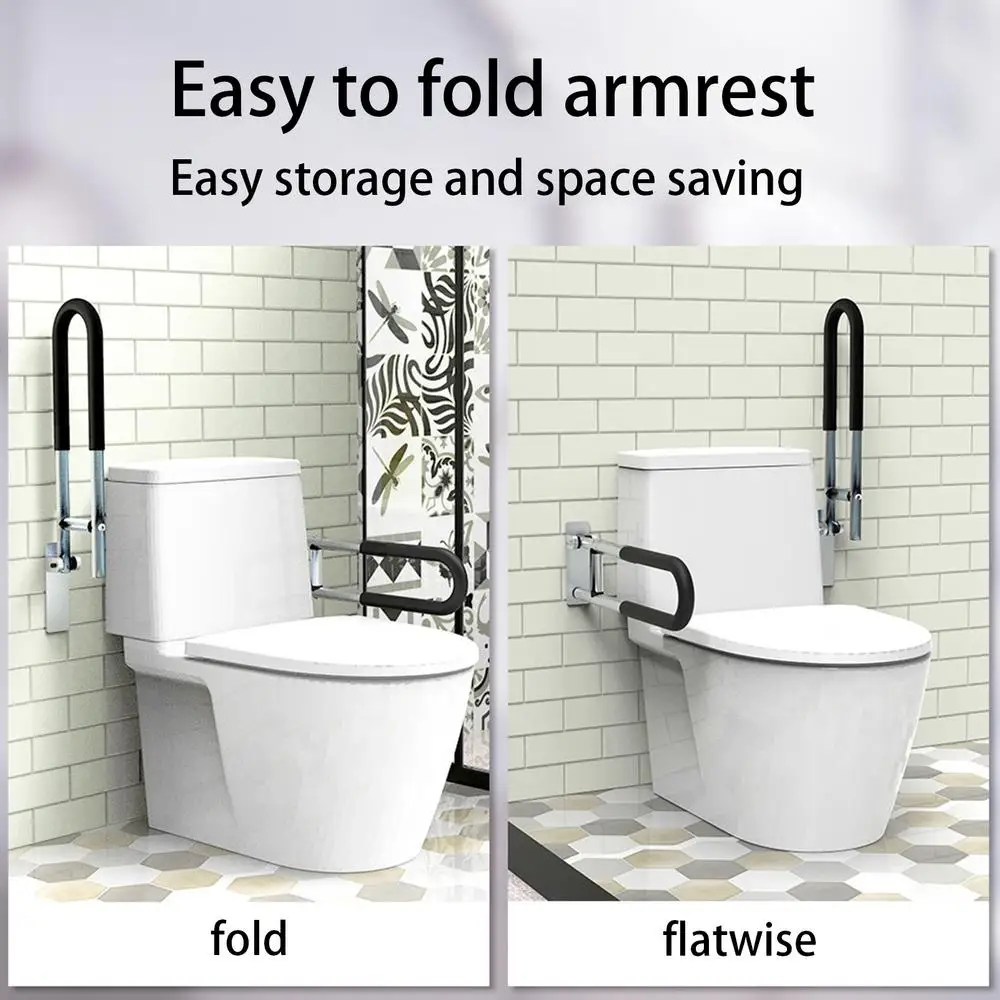 Description Picture 3 of itemElderly Safety Shower Helping Handle Waterproof  Anti Slip Rack Bathroom Wall Mount Handrails Toilet Bathtubs Handicap Grab Bars