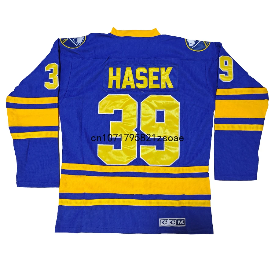 라이언 밀러 저지 아메리카 버팔로 레트로 아이스 하키 유니폼 39 Dominik Hasek 저지 26 Thomas Vanek 저지 All Stitch Us M-3XL