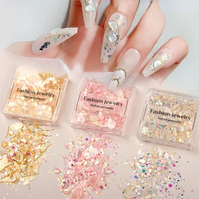 Wholesale Nail Art Glitter Flakes 