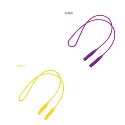 Vibrant Silicone Eyewear Retainer Straps - Adjustable and Elastic (2pcs mix)