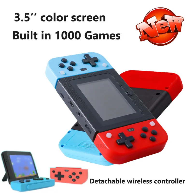 レトロハンドヘルドビデオゲームコンソール、ミニポータブル