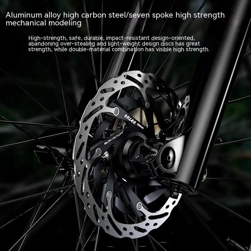 Bike Brake Rotor ENLEE 140mm 160mm Road Bike Disc Brake Ultralight RT-RX Center Lock Bicycle Disc Rotor Strong Heat Dissipation Floating Rotor