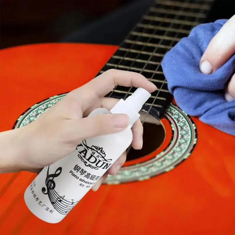 High Gloss Piano Polish Multifunctionalpiano Key Cleaner Acoustic Guitar Cleaner Piano Cleaning Supplies Effective Guitar