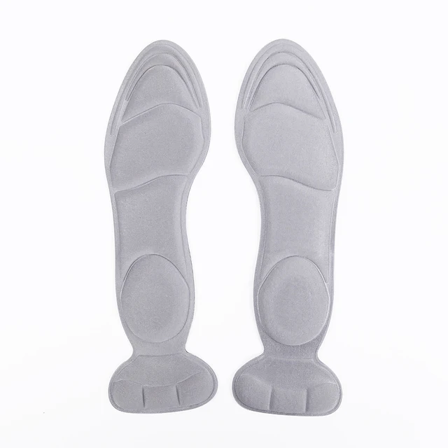 7 i 1 blød memory foam højhælede sko indlægssåler Anti-slip skærbar indersål Komfort Åndbar fodpleje Massage sko puder_voghion.com