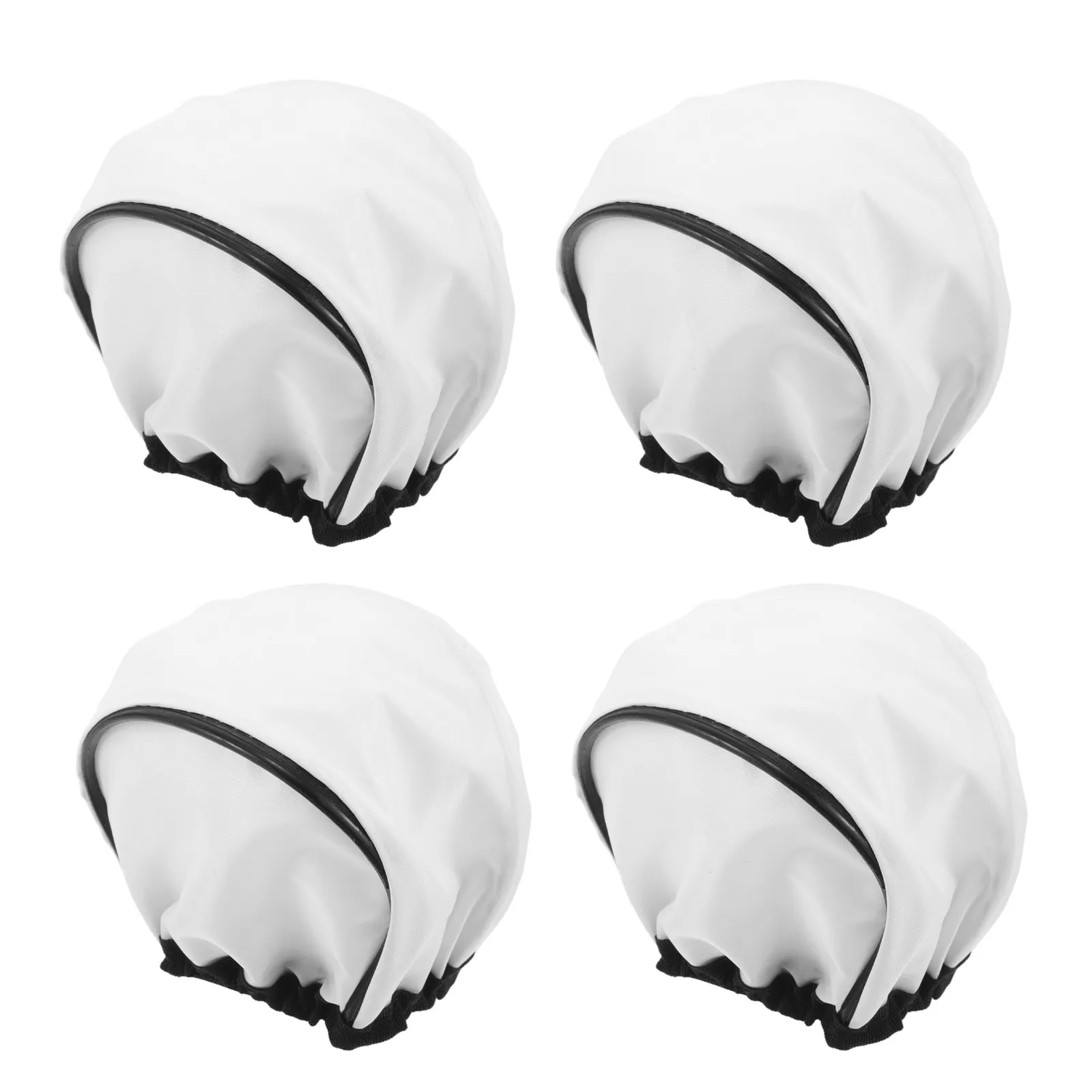 4Pcs 휴대용 카메라 플래시 디퓨저 소프트박스 소프트 라이트 디퓨저 부착물 사진 스튜디오 야외용 플래시 디퓨저