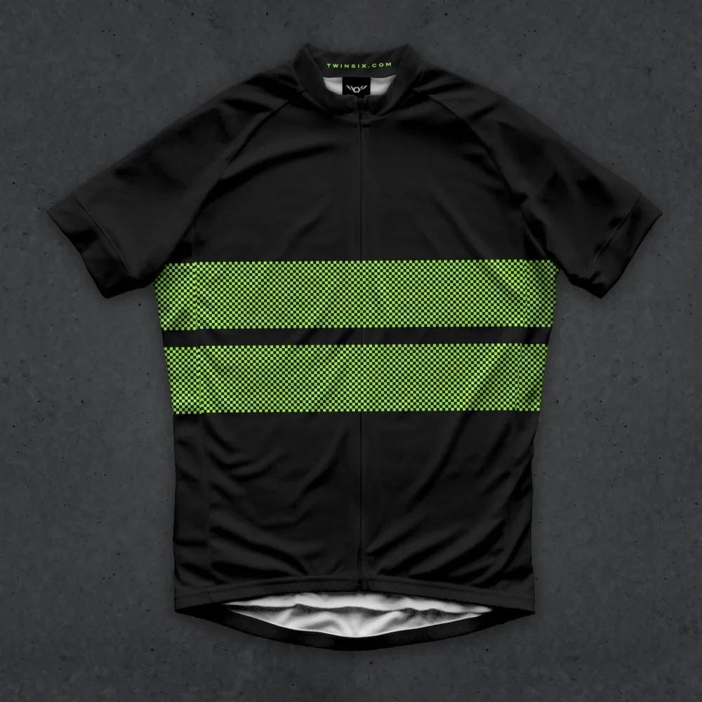 Camiseta de ciclismo Twin Six 6 para hombre, camiseta de verano para bicicleta de montaña, de secado rápido, con protección solar, sudadera estampada, uniforme de ciclismo y triatlón