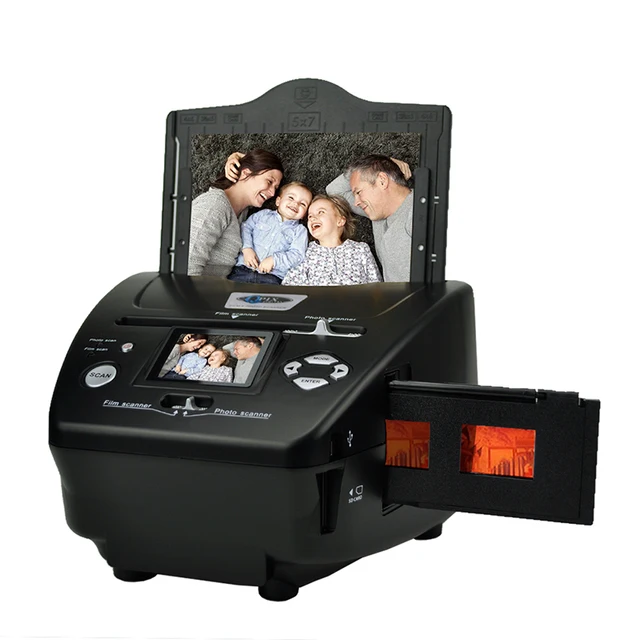 velgørenhed Fremskreden forsigtigt Digital Film Photo Scanner 16 Mega Pixels 4 In 1 Film Scanner Convert 35mm  135 Slide Negative Scanner Name Card Scanner 2.4" Lcd - Scanners -  AliExpress