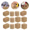 12pcs Simulation Mini Straw Bales Stackable Miniature Haystack Fake Ornament Scene Straw Bales Dollhouse Farm Dueling Banjo 6