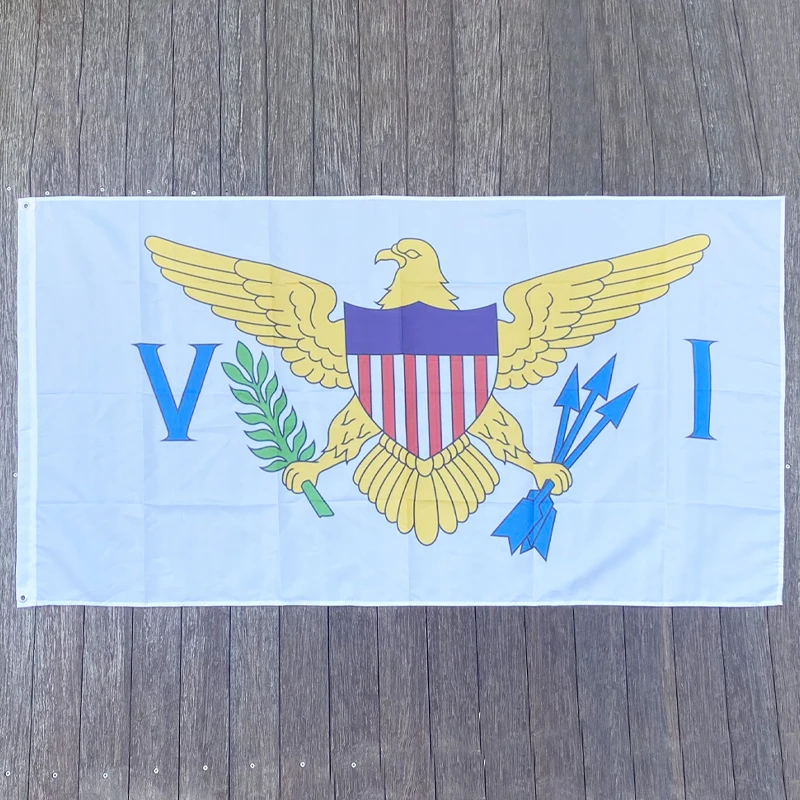 

xvggdg 3x5ft U.S. Virgin Islands Territorial And Commonwealth Flag The United States