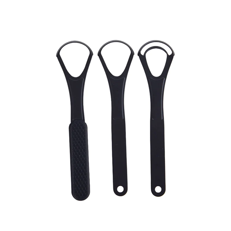 

Tongue Scraper Cleaner Adult Surgical Grade Eliminate Bad Breath Stainless Steel Metal Tongue Scarper Brush Dental Scrapper Tool