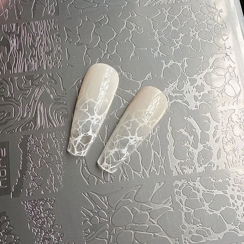 Nail art stamping plates XMQ bubbles templates tools