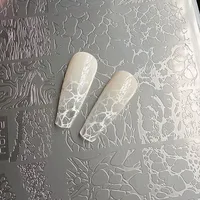 XMQ NAIL ART STAMPING PLATES BUBBLES TEMPLATES TOOLS 1