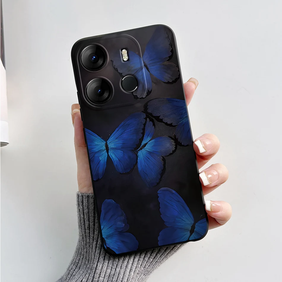 Luxury Marble Soft Silicone Phone Case - Tecno Pop 7 Series