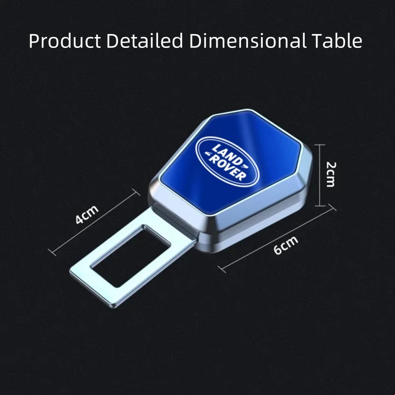 For Land Rover Evoque Discovery Freelander Autogiography V Car Safety Belt Extension Device Fixed Buckle Shockproof Lock Buckle