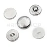100pcs Sets/lot #16-60 DIY Handmade Fabric buttons Bread Shape Round Fabric Covered Button Cloth Metal 4 Back Cover Buttons 2