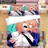 Chainsaw Man Anime 3D Printed Bedding Set Duvet Covers Pillowcases Comforter Bedding Set Bedclothes Duvet Cover 01 1