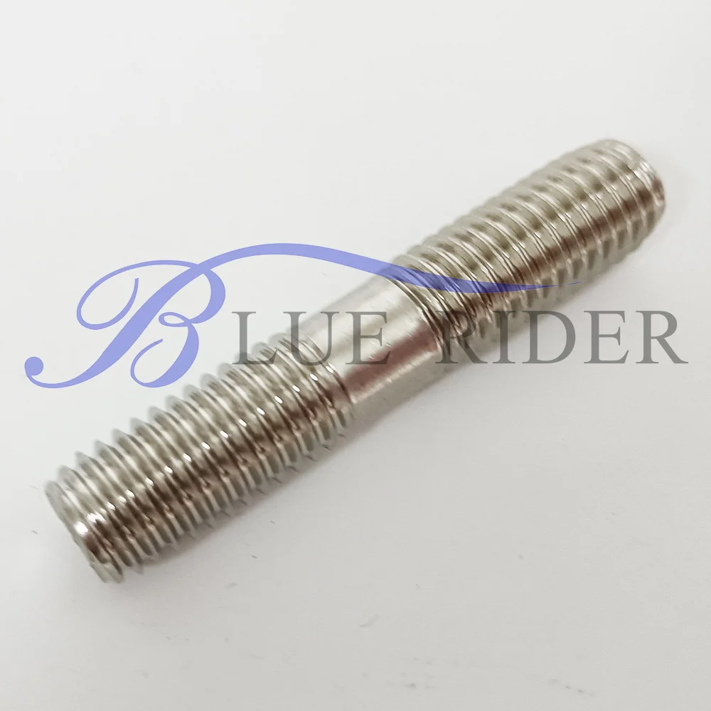 For Toyota, Nissan and Some Honda's 10mm Exhaust Studs & Serrated Nuts M10x1.25 Manifold Flange 4 Studs & 4 Nuts