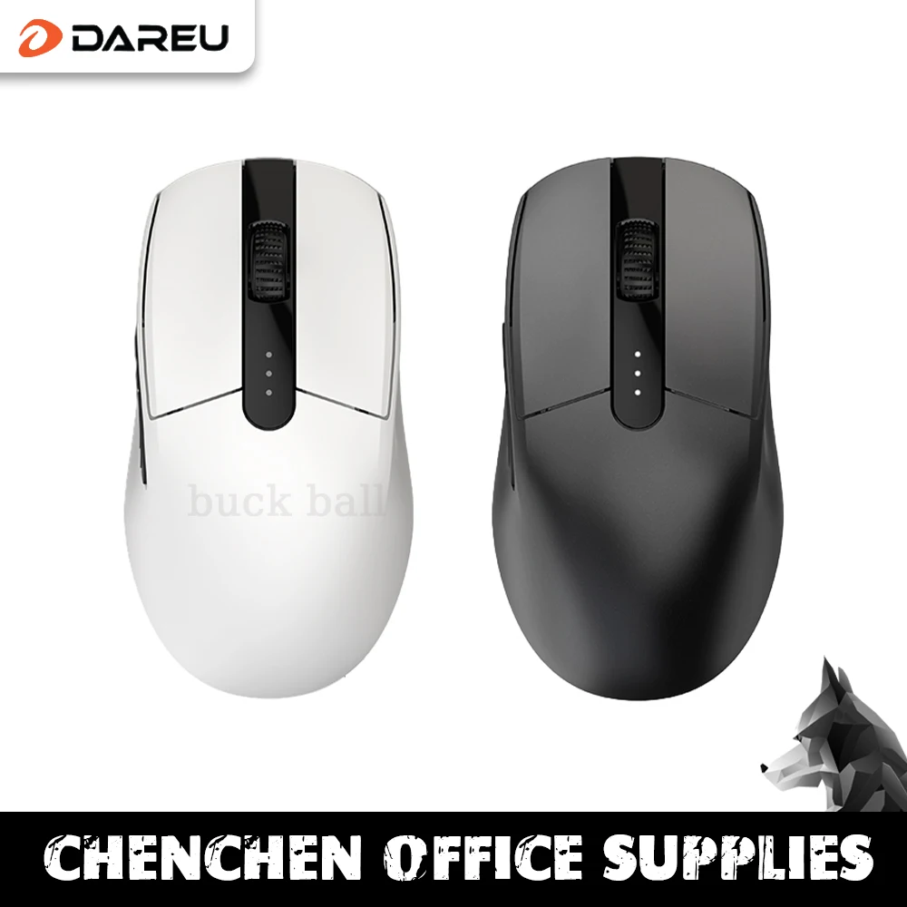 

Dareu A900 Wireless Gamer Mouse Lightweight 2.4g Wireless 2 Mode Mouse Paw3370 19000dpi Fast Charge Office Esports Gaming Mouses