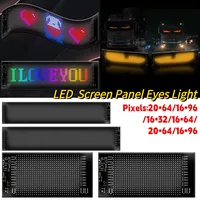 LED Matrix Pixel Panel Scrolling Sign RGB Light Advertising Car Sign Lamp App Control Flexible DIY Animation Display Screen Lamp 1