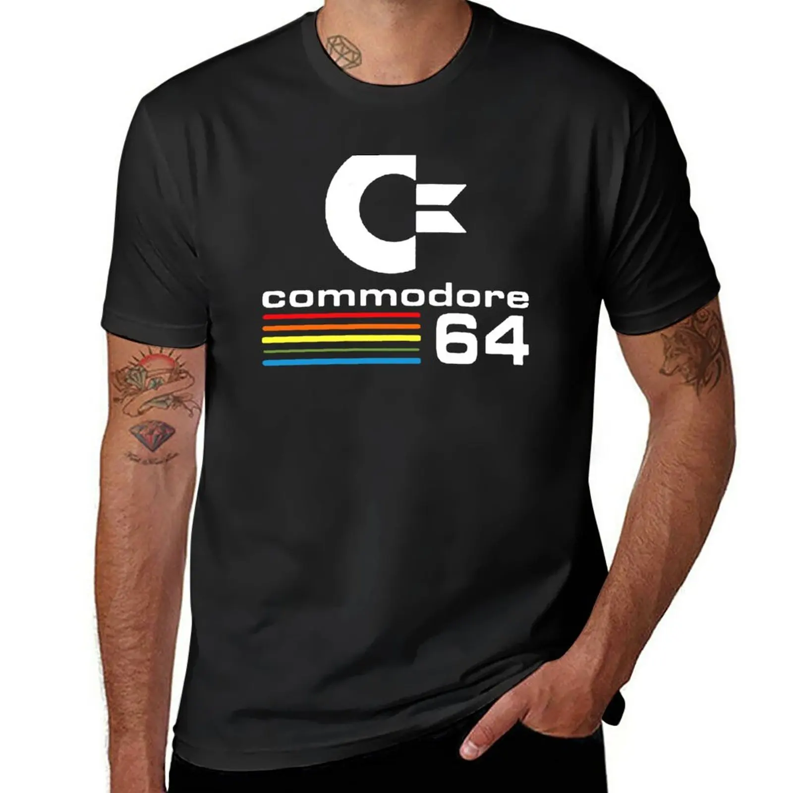 

New 2018 Summer 64 T Shirts C64 SID Amiga Retro 8-bit Ultra Cool Design T-Shirt Aesthetic clothing Blouse funny t shirts for men