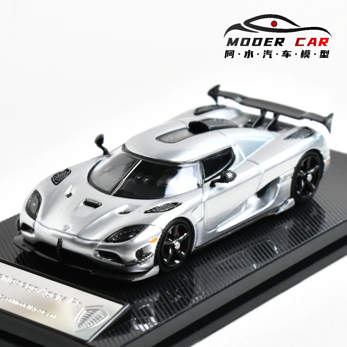 SCA SmallcarART 1:64 Agera RS Diecast Model Car 