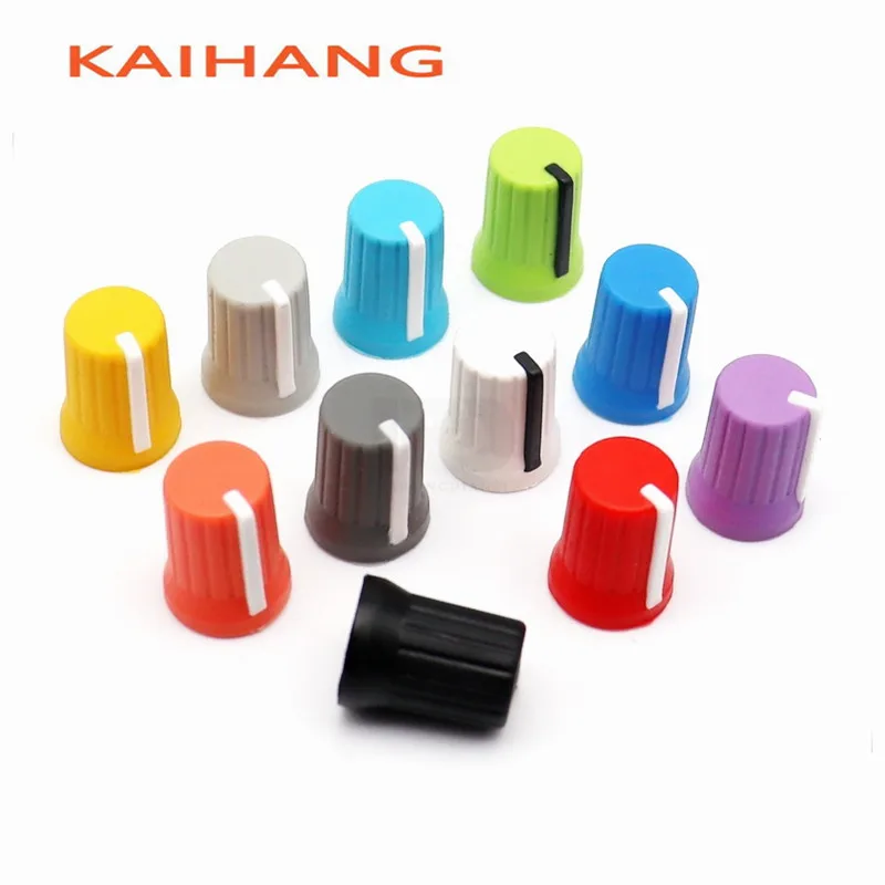 Mixer Knob Cap 5PCS 15*20MM soft rubber Pioneer EQ knob DJM750 800 850 900 2000 DJM DDJ Half-axi Hole 6mm