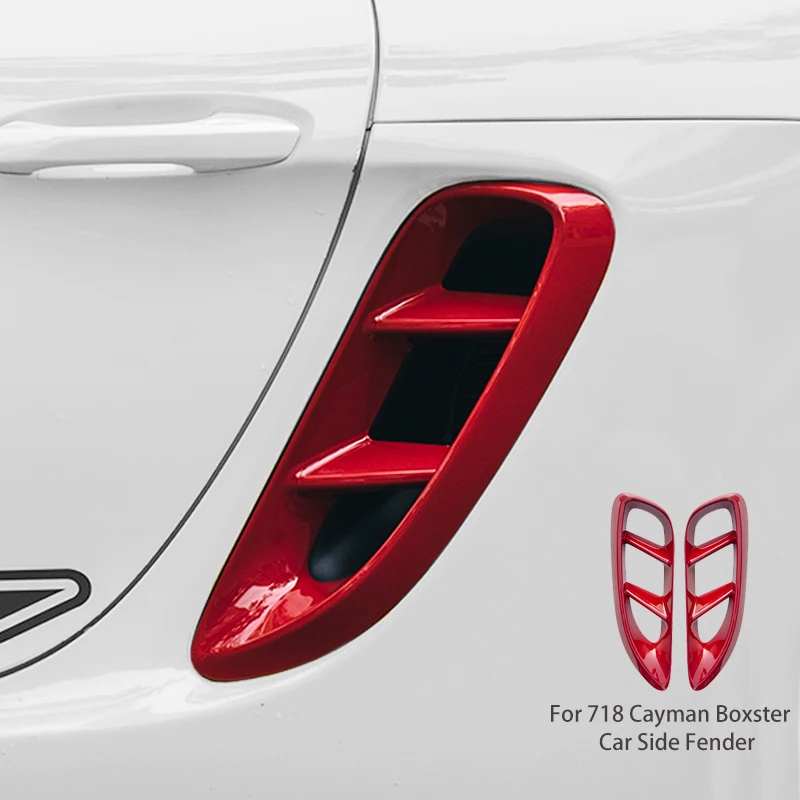 NR Aero - Carbon Fiber Air Vent Covers (Cayman / Boxster 718
