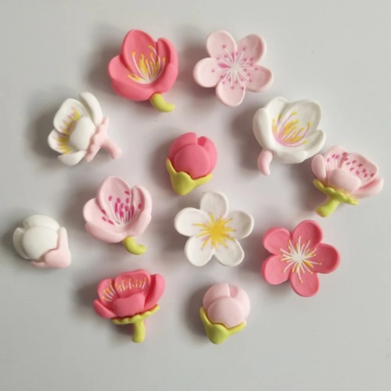 Pink flower resin decorative refrigerator magnet magnets creative whiteboard cartoon magnetic stickers magnetic fridge magnets,magnetic sticker,magnetic fridge stickers,refrigerator decor