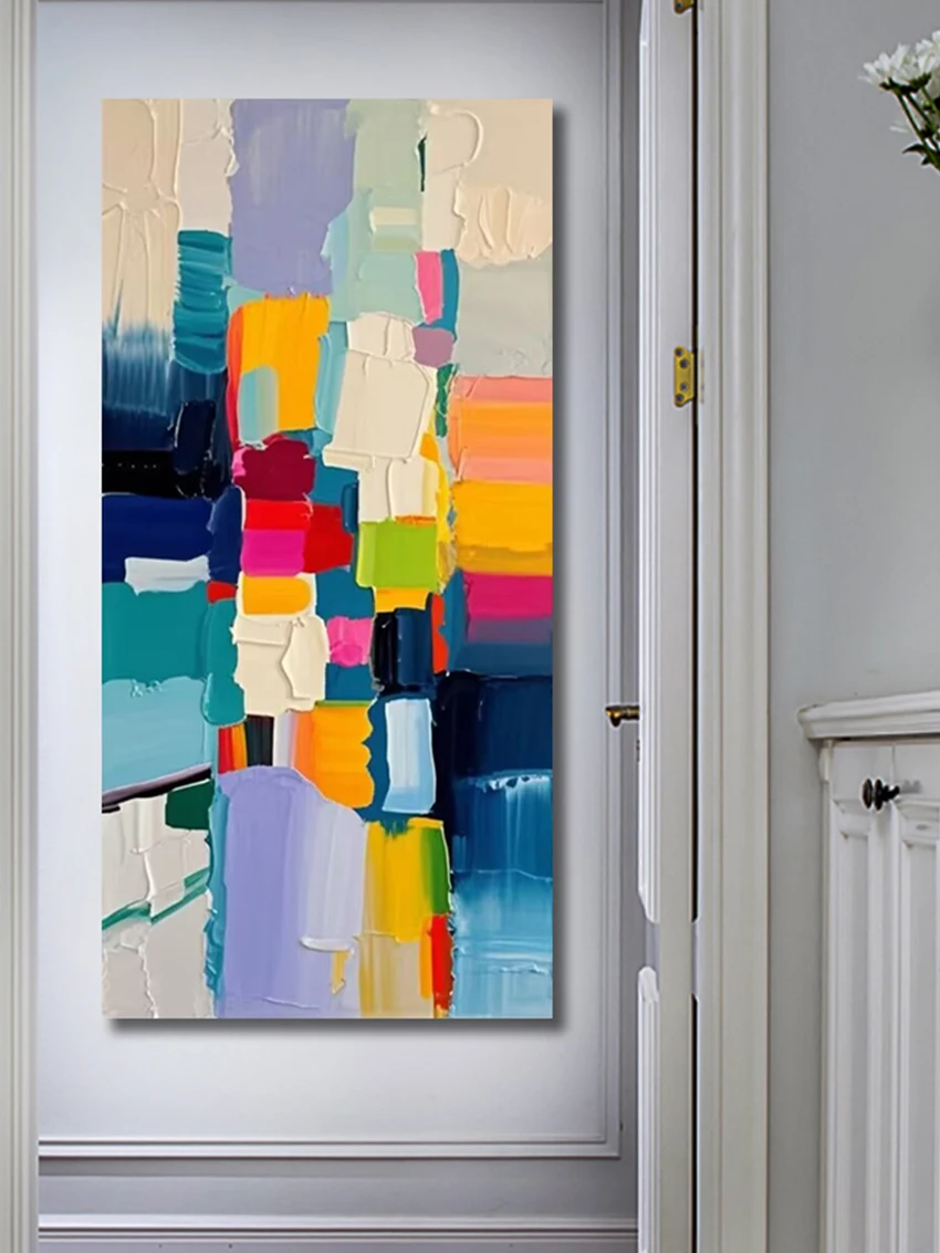 Oil Paintings, Colorful Abstract Acrylic Design Art Wall, Restaurant Decoration Picture, Frameless Canvas Artwork, New Arrival Oil Paintings, Colorful Abstract Acrylic Design Art Wall, Restaurant Decoration Picture, Frameless Canvas Artwork, New Arrival