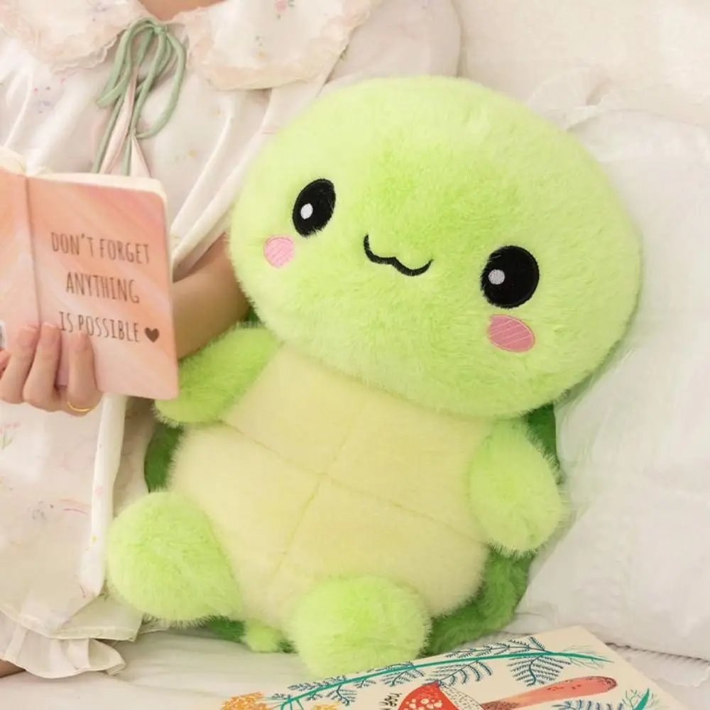 Novelty Fluffy Sea Tortoise Collection Cartoon Animal Sea Turtle Pillow Soft Cute Turtle Animal Children Gift