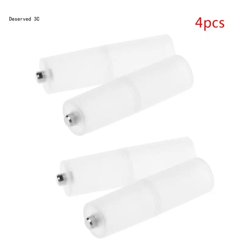 4X Adapter Convertor AAA R03 to AA LR6 + Plastic Box battery adapter convertor battery converter adapter
