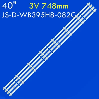 5 Kit Striscia di retroilluminazione TV LED per 40LES76T2 40FLEA28T2 JS-D-WB395H8-082C (71125)