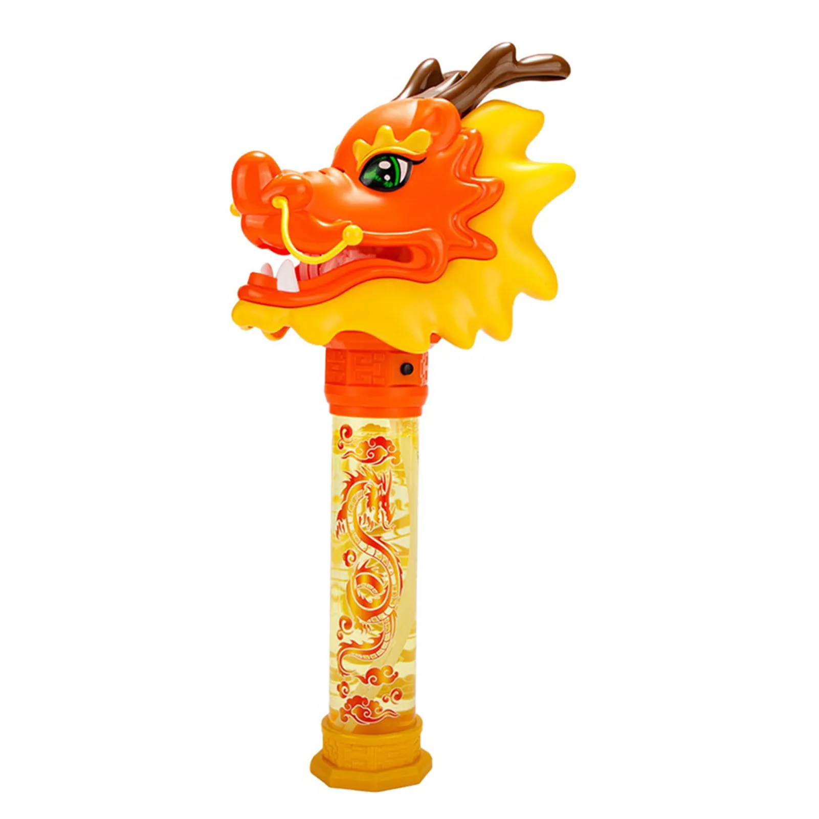 

Kids Dragon Bubble Stick Toy Rechargeable Electric Bubble Wand Maker Machine Toy for New Year Christmas Party Gift Toys