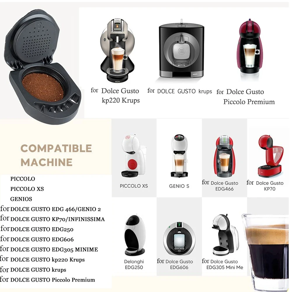 Capsule Adapter For Nespresso Original Capsules Convert forDolce