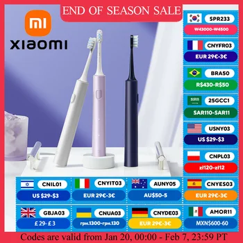 XIAOMI MIJIA Electric Sonic Toothbrush T302 USB Charge Rechargeable For Adult Waterproof Electronic Whitening Teeth Tooth Brush
