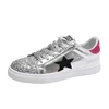 Women Sneakers 2024 Autumn New Sequins Star Patchwork Lightweight Sneakers Women Non-slip Soft Thick Sole Casual Shoes for Women 6