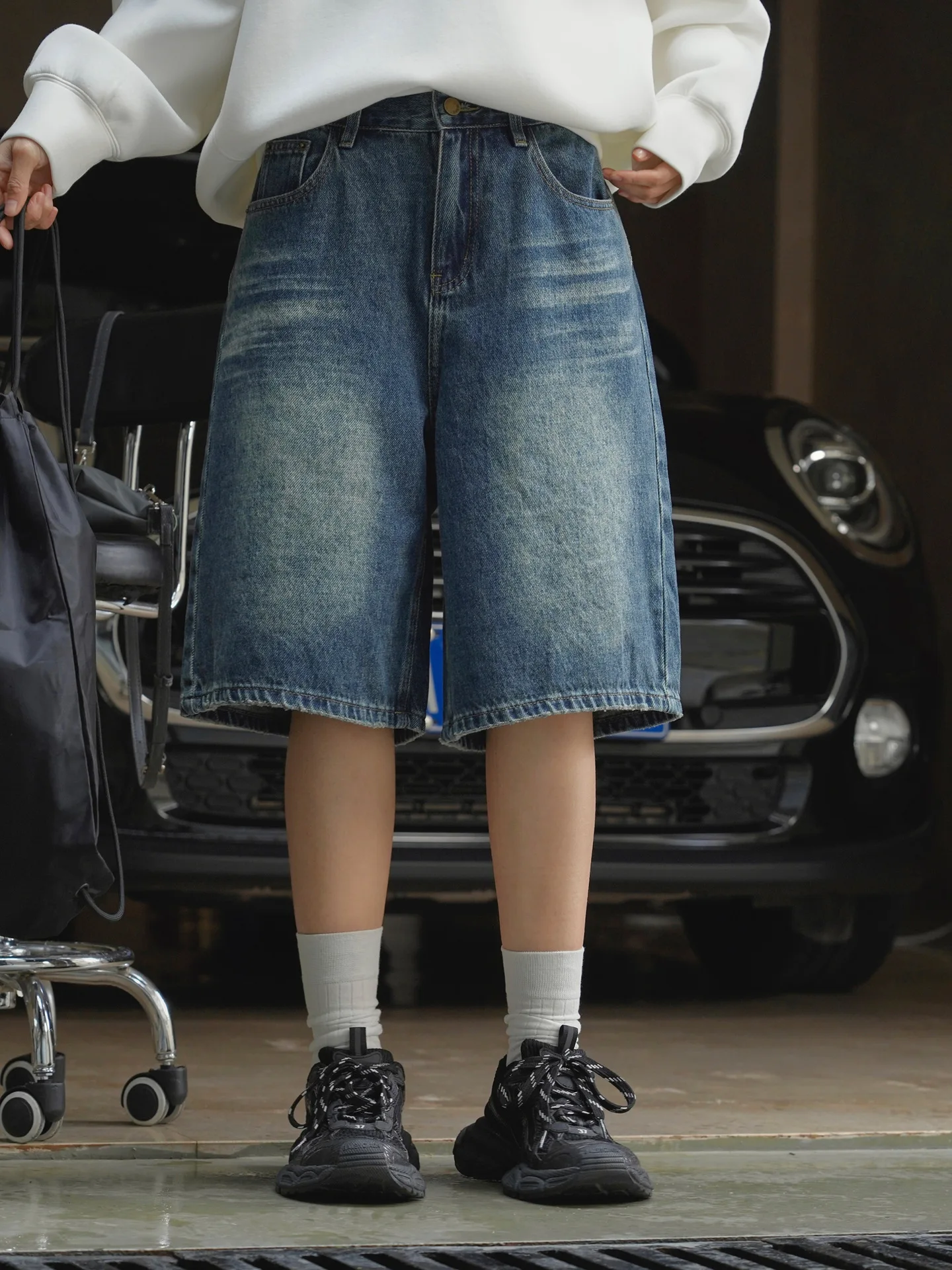 

Женские повседневные однотонные джинсы с высокой талией, свободные облегающие джинсы на весну и лето