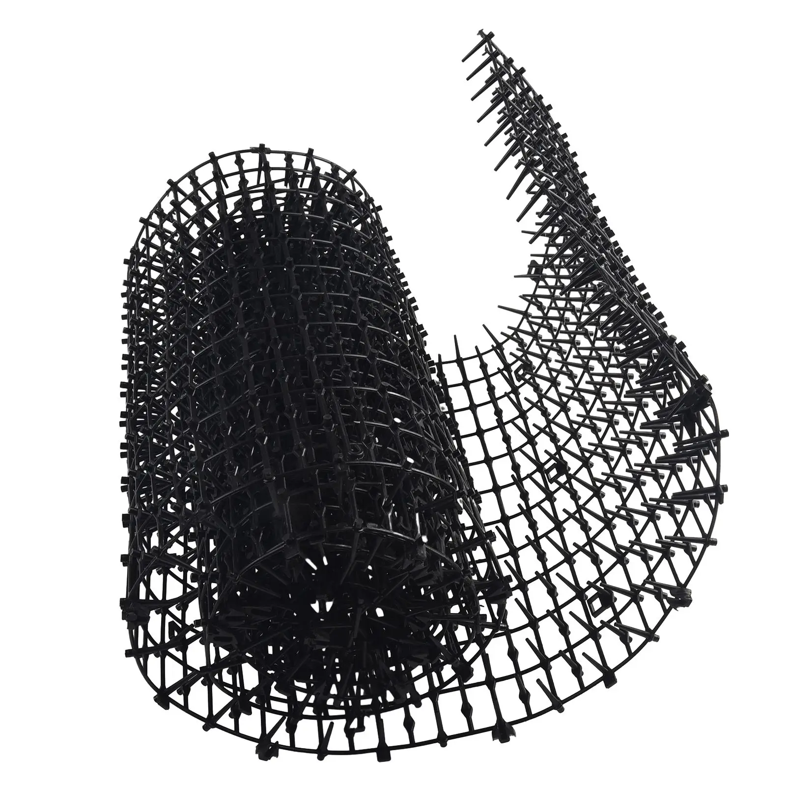 Description Picture 5 of itemGarden Cat Scat Mats Anti Cat Mat Prickle Strips Net Network Spikes Prevent Cat Dog Digging Climbing Trees Cat Skewer Mesh Fence