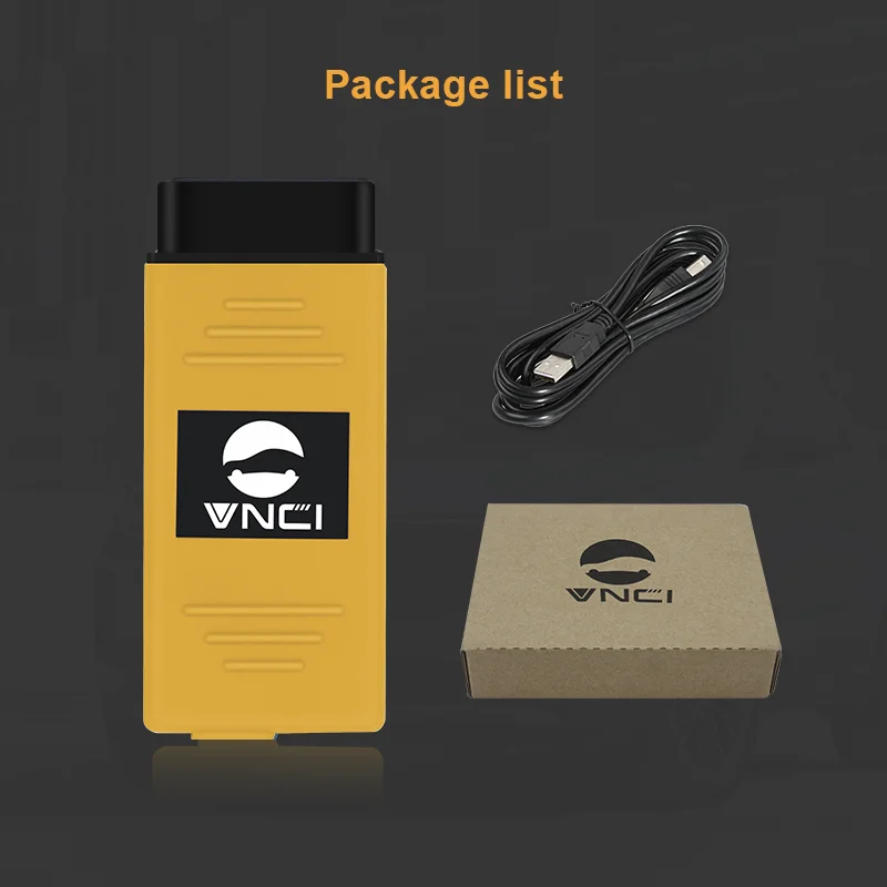 VNCI VDI3 for Rongwei MG Wuling Baojun Datong Diagnostic Interface Support DoIP and CANFD Protocol,Fit for SAIC group Software 5