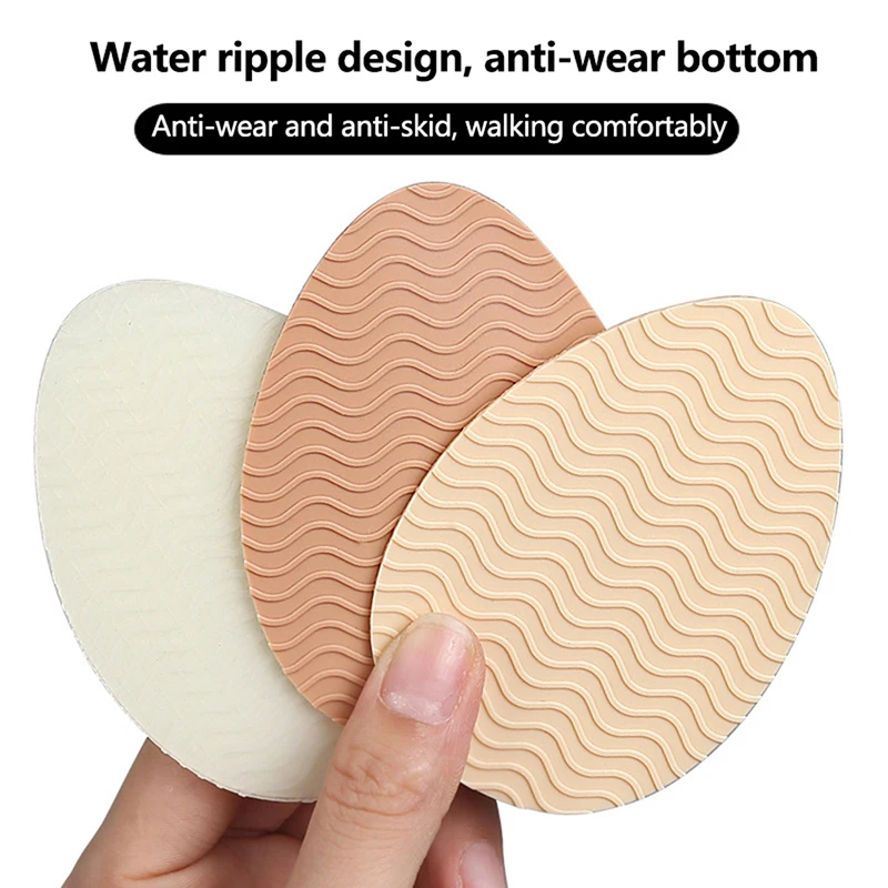 Sole Non-slip Sticker High Heel Forefoot Anti-skid Pad Sole Noise-absorbing Wear-resistant Anti-slip Pad Unisex