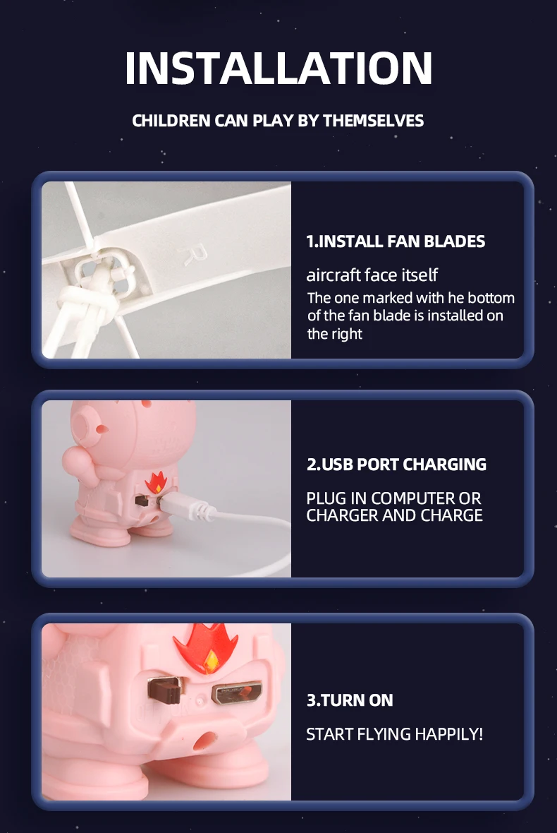 Quadcopter Drone Remote Control Astronaut Helicopter Toys 2 S82cde3fad42245ecb1613c574c80884cc