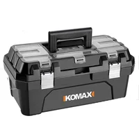 Portable Waterproof Tool Boxs Shockproof Large-capacity Multifunctional With Buckle Hard Empty Toolbox Plastic Tool Carry Case 1