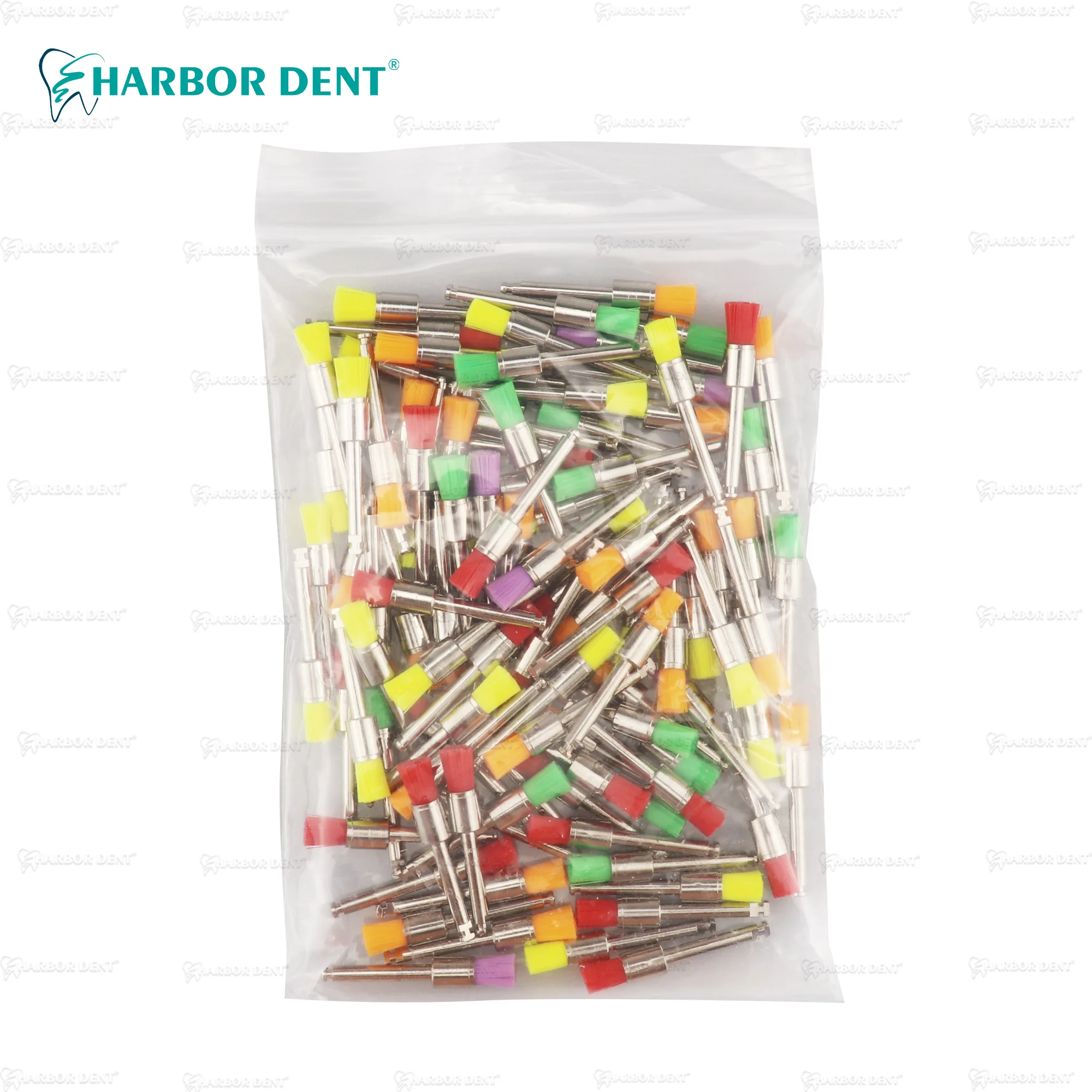 200 Brossettes Prophylaxie Dentaire - Nylon, Pour Dentistes, Neuf