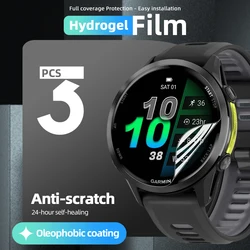 Hydrogel HD Clear Screen Protector - Full Coverage Soft Protective Film Accessories - Garmin 570 47mm (3 PCS)