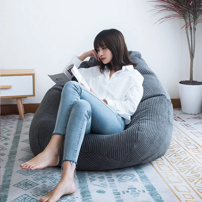 Bean Bag A Pouf For Sitting Bean Bag Cover Puff Without Filler