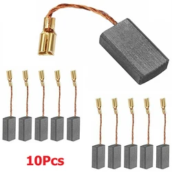 10PCS Carbon Brushes For Bosch GWS6100 20/24/26 Dongcheng S1MFF03100A Motor Angle Grinder Power Tools Accessories