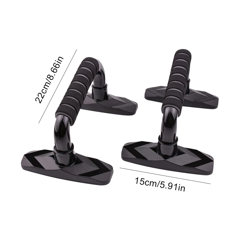 Push Up Bar Push-up Bracket Anti Slip Push Up Grip Handle Chest Fitness Equipment 2Pcs for Floor Workouts
