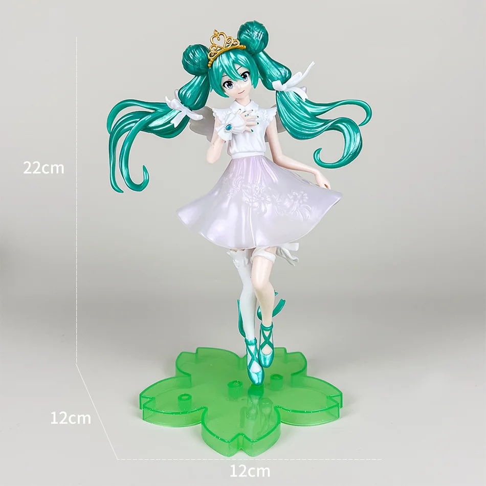 Hatsune Miku Anime Girl Desktop Decor Collectible Doll - Kawaii Vocaloid Statue and Gift